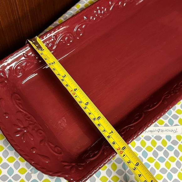 Home interiors Discontinued Rectangular Serving tray Berry collection - Picture 5 of 12